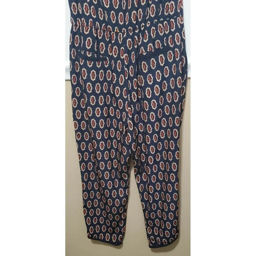 ANTHROPOLOGIE LILKA Samedi Geometric Crop Romper Jumper NWT - Picture 6 of 8